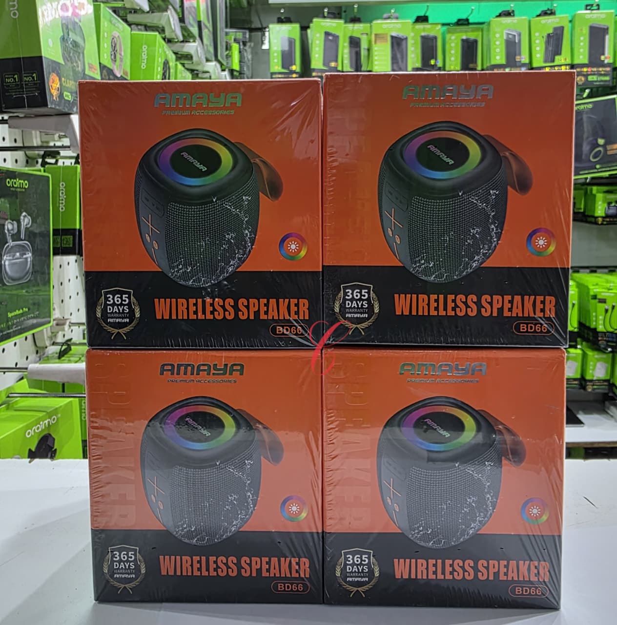 Amaya BD66 Wireless Bluetooth Speaker – Black