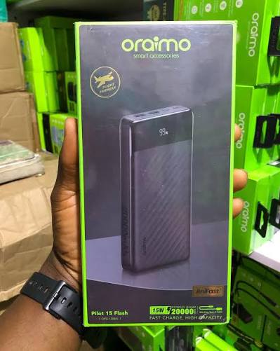 Oraimo 20000mAh 15W Power Bank