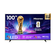 Hisense 100Q7Q 100-Inch 4K QLED Mini-LED 144Hz Smart TV