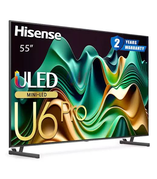 Hisense 55 Smart ULED 4K U6 Series